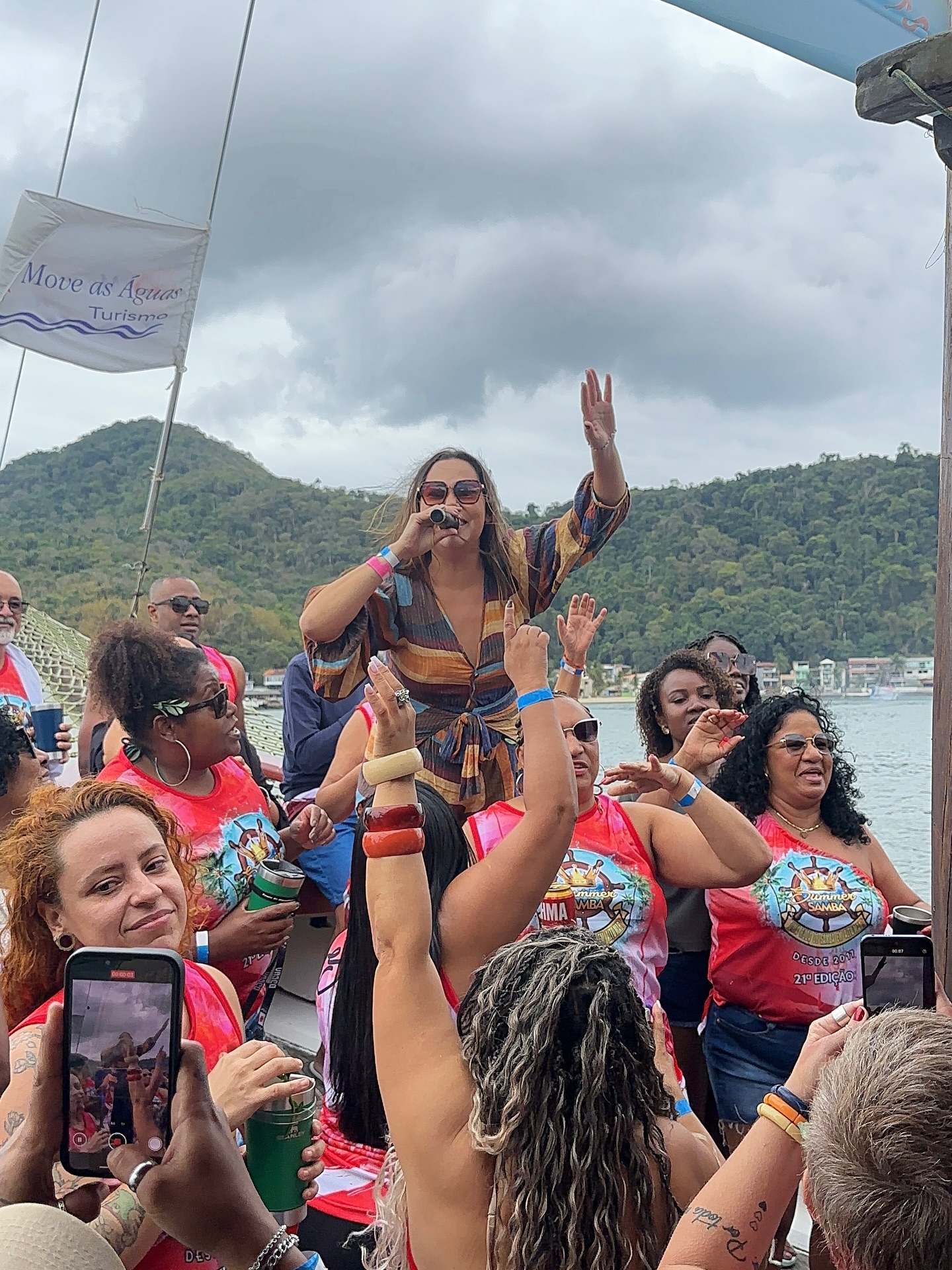 Samba no convés