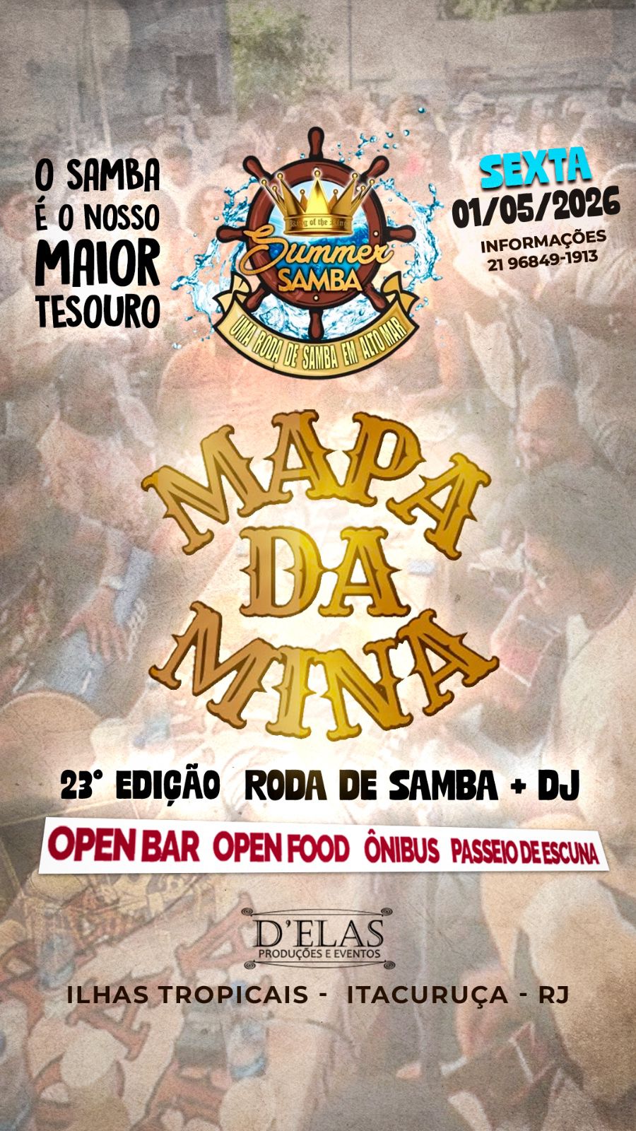 Flyer Summer Samba 2026